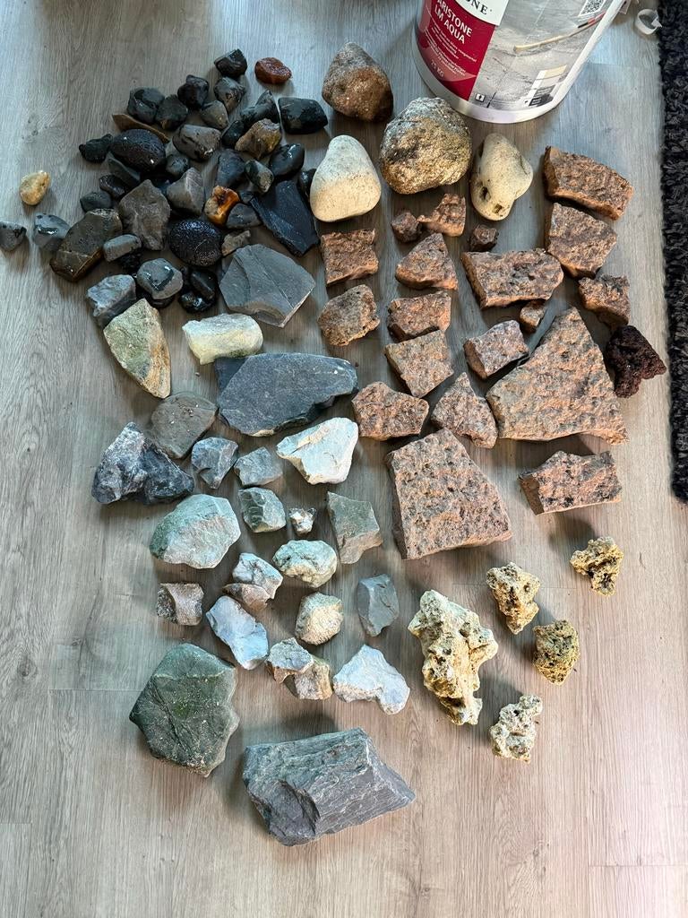 Diverse decoratie stenen voor het aquarium, Ophalen, Overige typen
