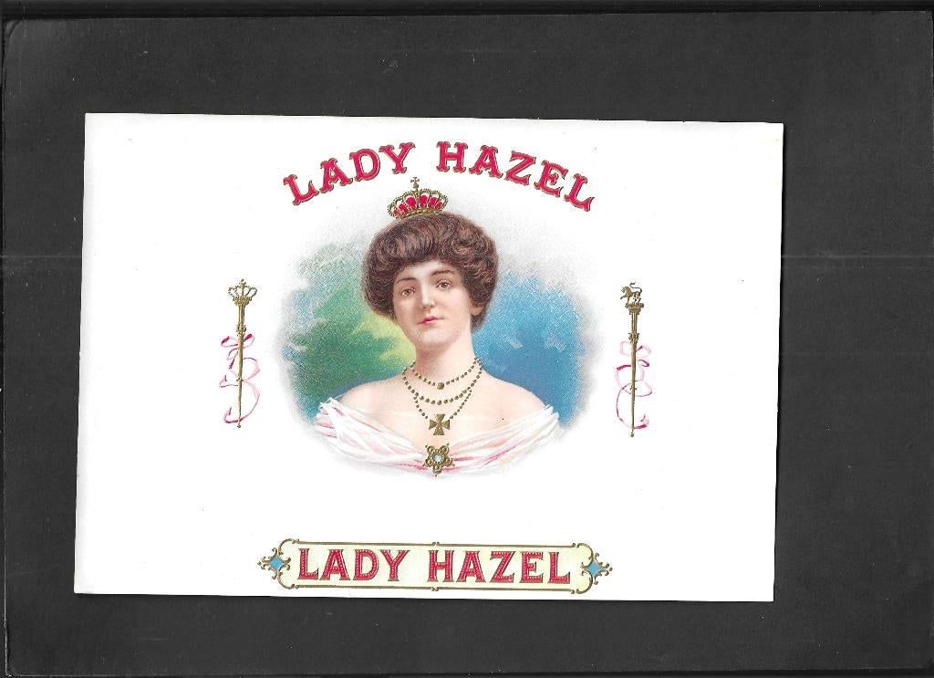 Etiket scan V4566, Verzamelen, Ophalen of Verzenden, Gebruikt, Sigarenbandjes