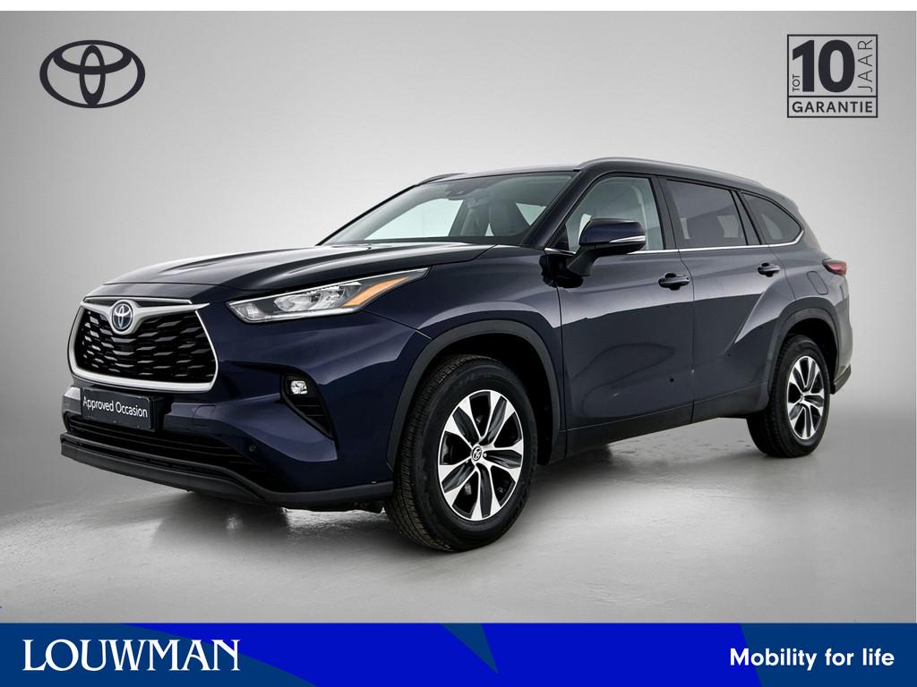 Toyota highlander 2.5 AWD Hybrid Style | BTW Voertuig | Stoe, Auto's, Automaat, 12 maanden, 15 km/l, Gebruikt