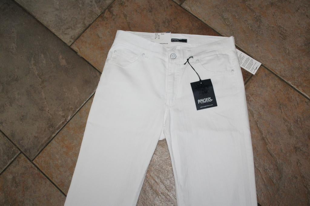 Angels Dolly gebroken witte stretch jeans mt 36/S KOOPJE, Kleding | Dames, Verzenden, ., Wit, Nieuw