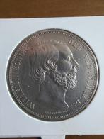 2,5 Gulden 1865 (B), Koning Willem III, Zilver, Ophalen of Verzenden, Losse munt