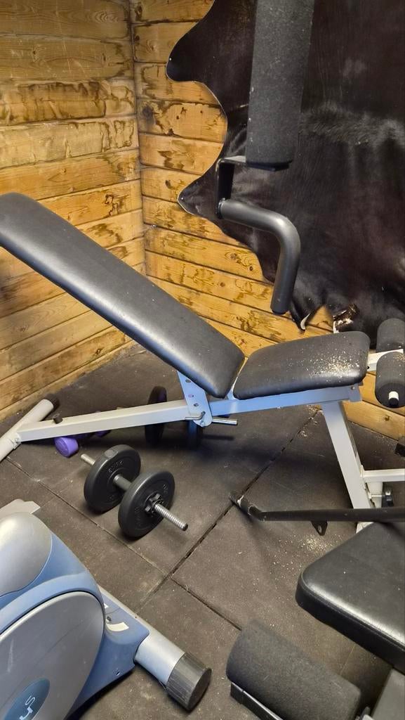Verstelbare fitnessbank, Ophalen, Gebruikt, Buik, Fitnessbank