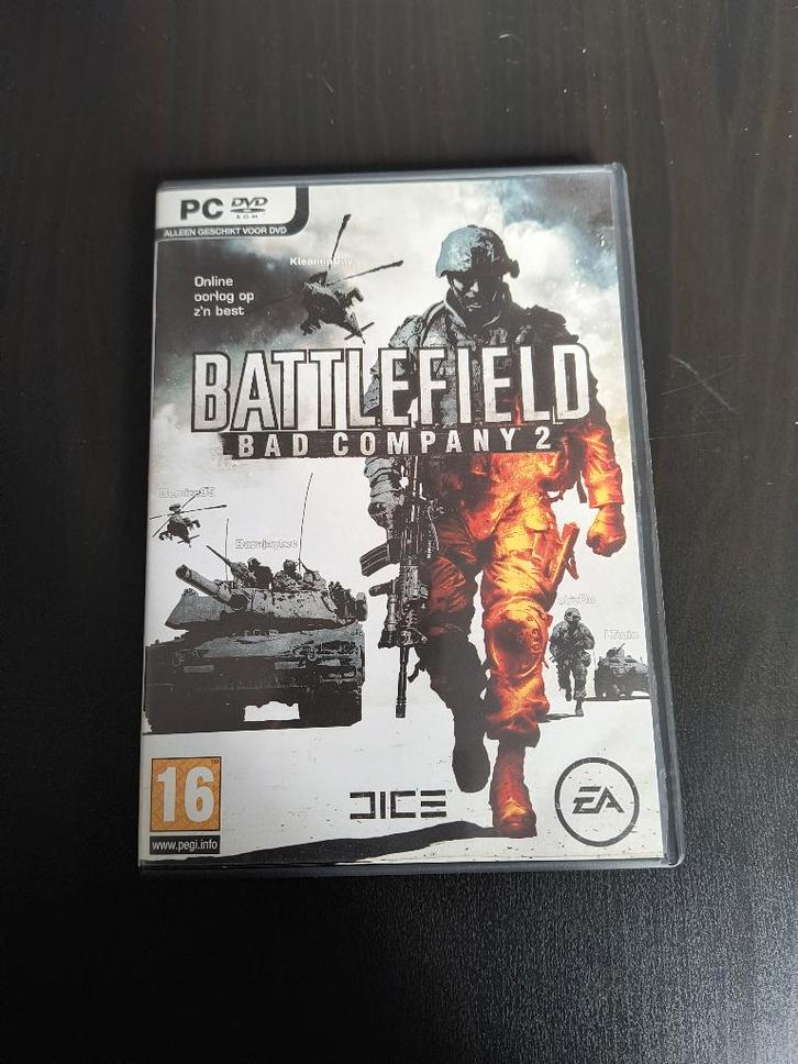 Battlefield Bad Company 2 PC DVD-ROM, Spelcomputers en Games, Games | Pc, Zo goed als nieuw, Shooter, 1 speler, Vanaf 16 jaar