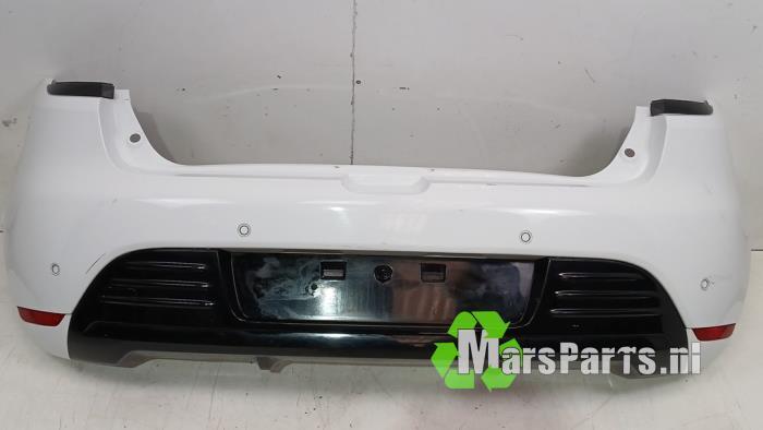 Achterbumper van een Renault Clio, Auto-onderdelen, Carrosserie en Plaatwerk, Bumper, Renault, Gebruikt, 3 maanden garantie, Ophalen of Verzenden