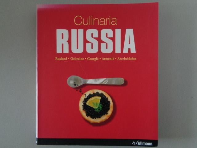 Culinaria Russia - Nederlandstalig, Boeken, Hoofdgerechten, Culinaria, Ophalen of Verzenden, Zo goed als nieuw