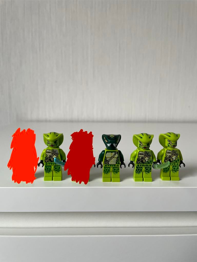 Lego Ninjago Venomari Serpentijnen Leger, Ophalen, Lego, Zo goed als nieuw, Minifiguur