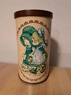 Vintage bewaarblik beschuitbus Sarah Kay, Verzamelen, Blikken, Ophalen of Verzenden, Gebruikt, Overige