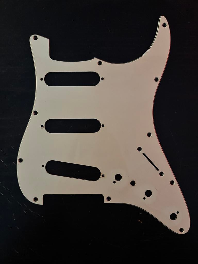 Fender Squier Slagplaat, Ophalen of Verzenden, Gebruikt, Solid body, Fender