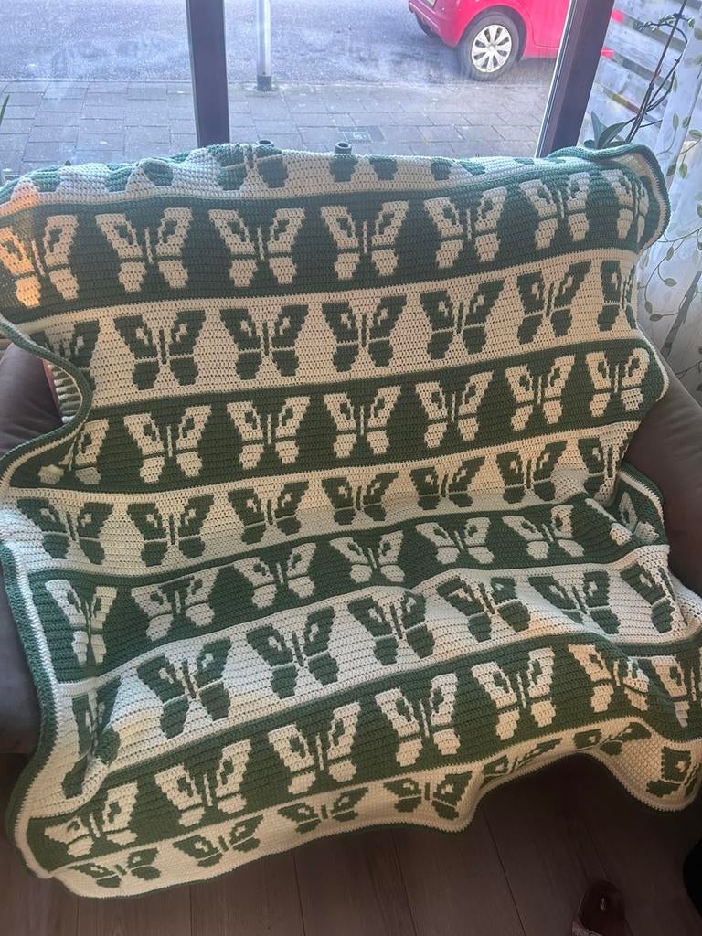 Gehaakt kleed, Huis en Inrichting, Woonaccessoires | Plaids en Woondekens, Ophalen of Verzenden, Nieuw