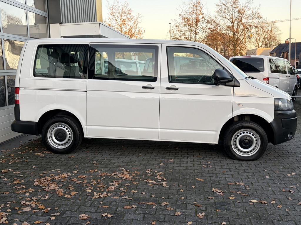 Volkswagen Transporter Kombi 2.0 TDI DSG Automaat L1H1 BTW e, Euro 5, Stof, Gebruikt, Zwart