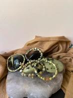 Lizardiet serpentijn beschermt magie hoge trilling kundalini, Sieraden, Tassen en Uiterlijk, Armbanden, Met bedels of kralen, Nieuw