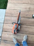 Stihl TS420 doorslijper 350mm in goede staat, Gebruikt, 70 mm of meer, Ophalen of Verzenden, Afkortzaag