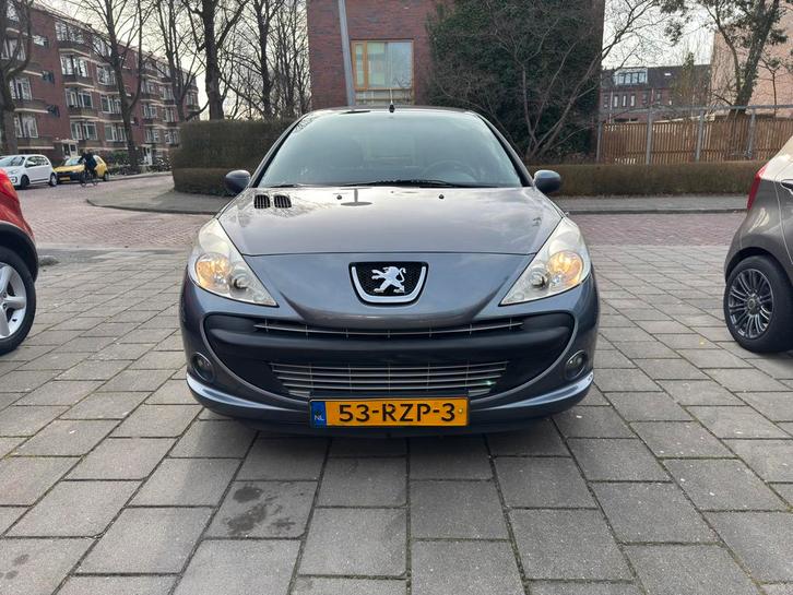 Peugeot 206+ 1.4 5D 2011 Grijs 168401km AIRCO, Auto's, Peugeot, 206+, Benzine, C, Hatchback, Handgeschakeld, Origineel Nederlands
