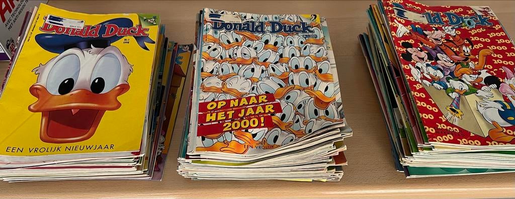 Donald Duck jaargangen 1998, 1999 en 2000, Meerdere stripboeken, Ophalen, Gelezen