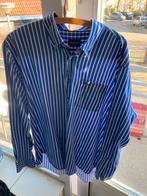 McGregor overhemd XXL - Blauw gestreept, Kleding | Heren, Overhemden, Ophalen of Verzenden, Gedragen, Blauw, Overige halswijdtes