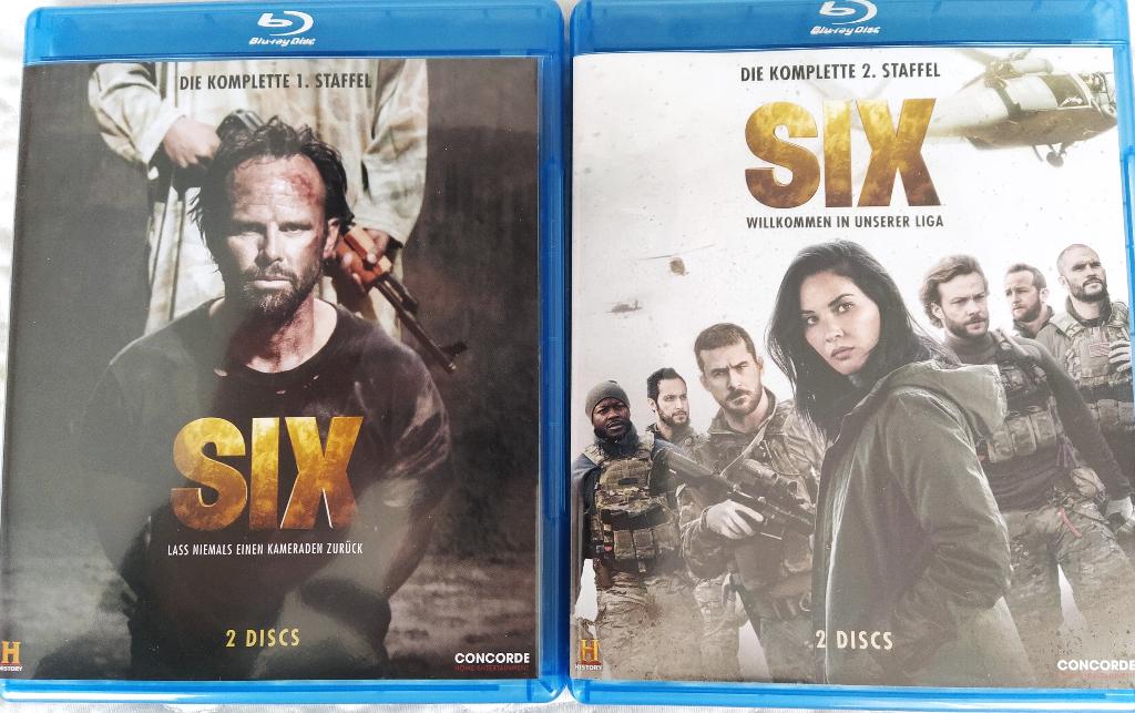 SIX - MiniSerie (BLU RAY,ENGELS,DUITS Ondertiteld)Als nieuw!, Cd's en Dvd's, Blu-ray, Verzenden, Zo goed als nieuw, Actie, Boxset