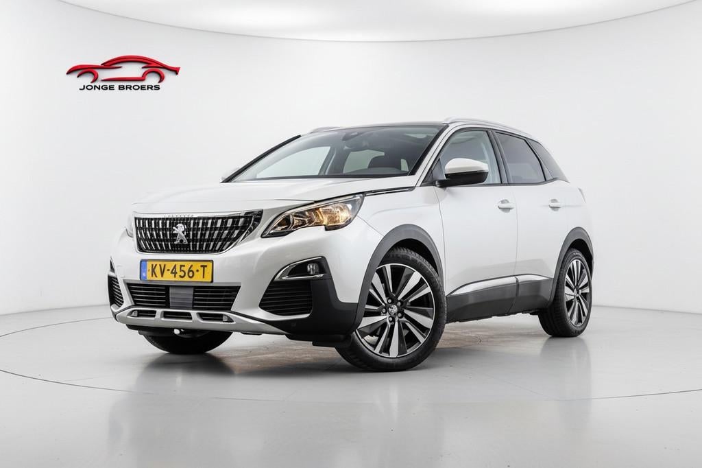 Peugeot 3008 1.2 PureTech Première | Panoramadak, Auto's, Gebruikt, Euro 6, 1199 cc, Leder en Stof