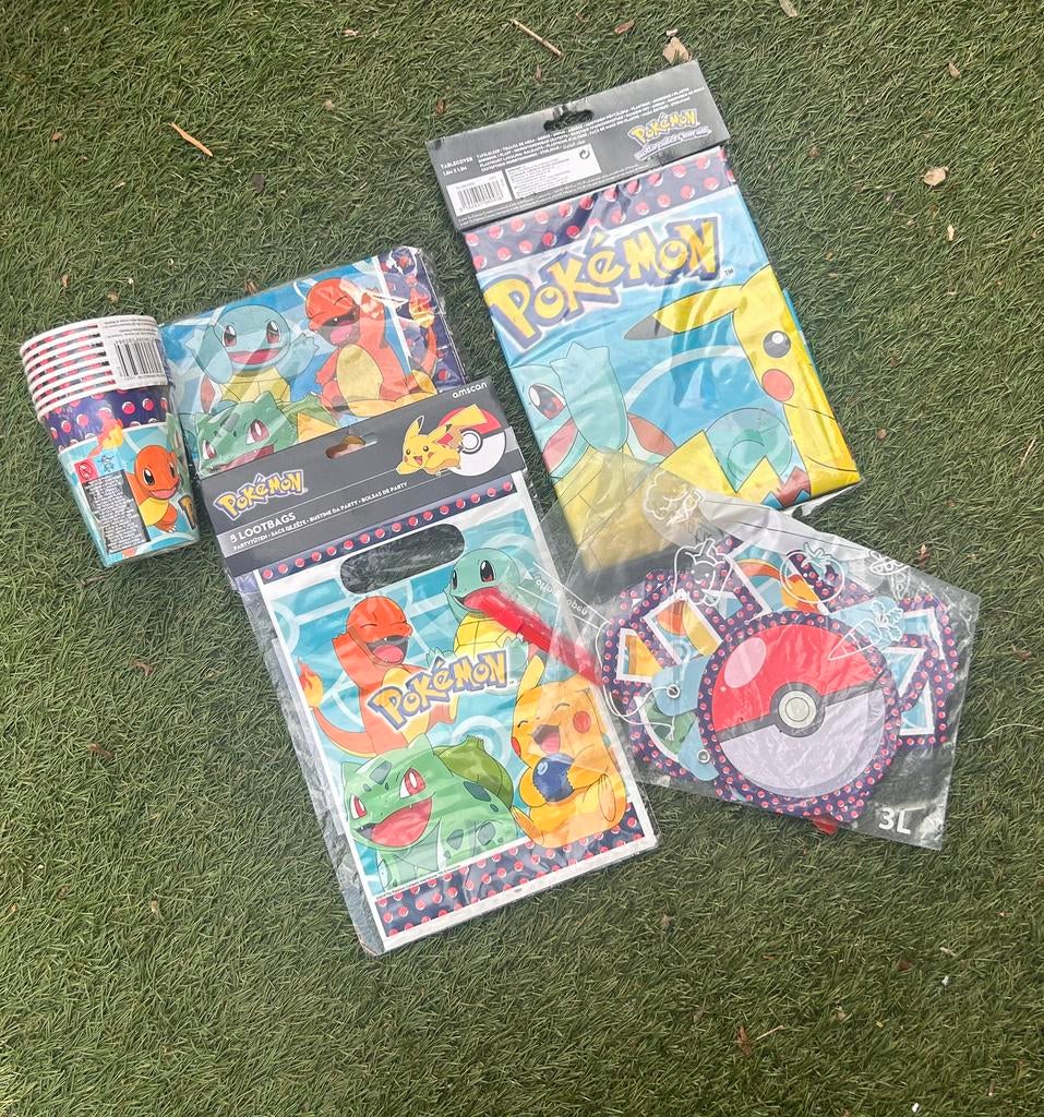 Pokemon versiering nieuw!, Ophalen of Verzenden, Zo goed als nieuw