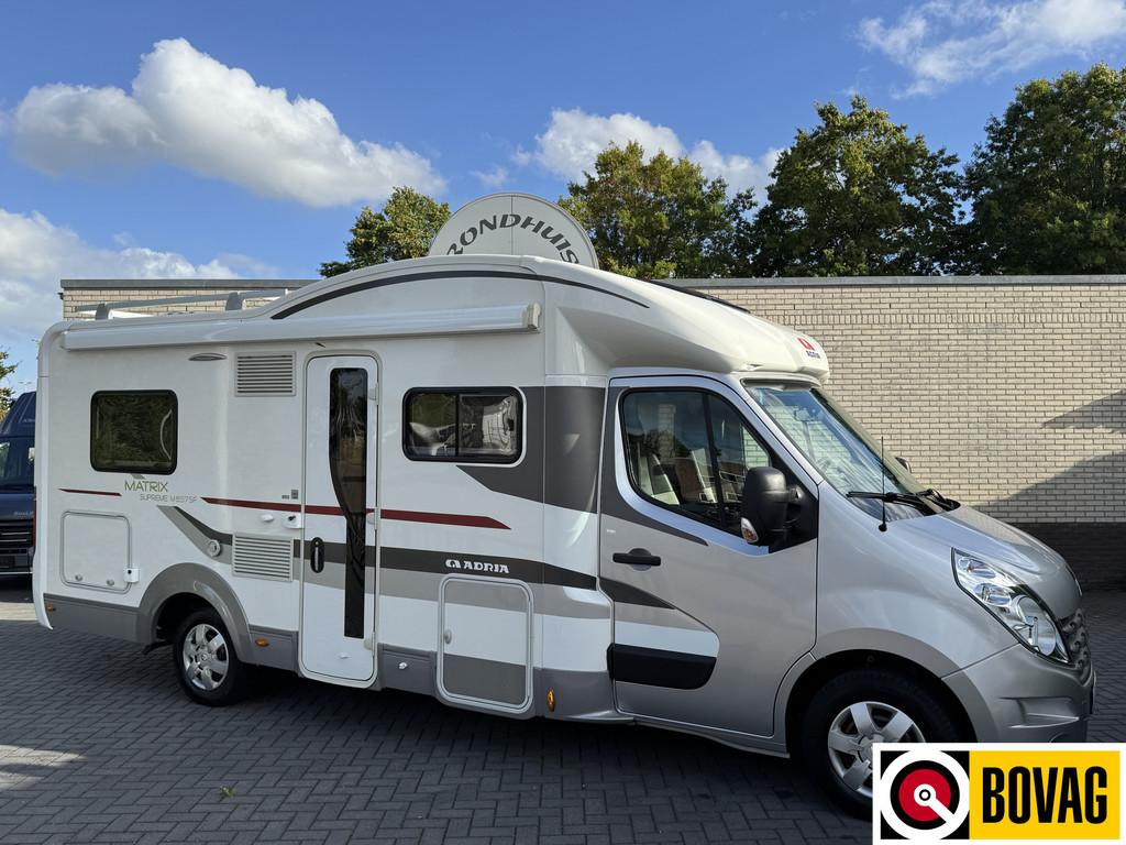 Adria Matrix Supreme M 657SF 150 pk Euro5 Renault Master *Ui, Ringverwarming, Bedrijf, Adria, Rondhuis Campers & Auto's