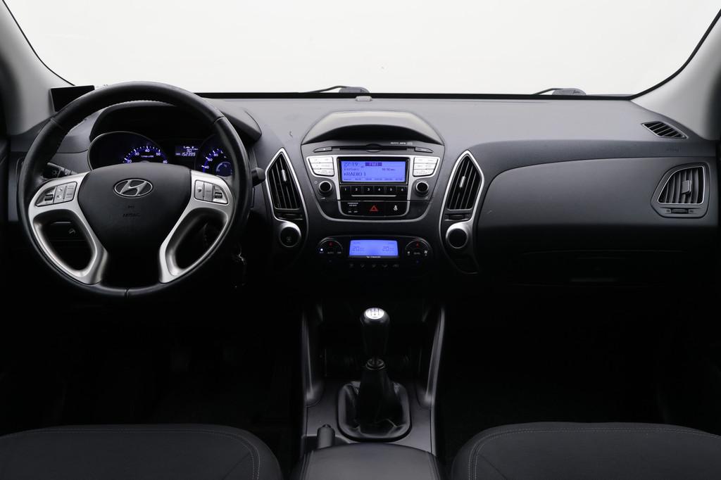 Hyundai ix35 2.0i Dynamic Climate, Cruise, Elektrisch Pakket, Gebruikt, Zwart, 4 cilinders, Bruin