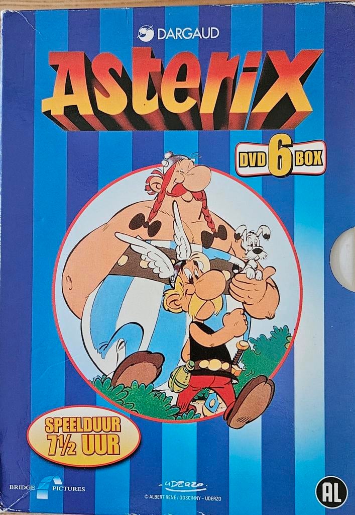 Asterix DVD box, Alle leeftijden, Ophalen of Verzenden, Zo goed als nieuw, Boxset