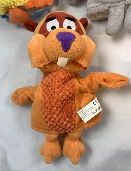 Fabeltjeskrant Handpoppen Set 5 Stuks Bor Wolf Meneer Uil, Coolsingel 104, 3011 AG Rotterdam, Netherlands, Overige merken, Overige typen