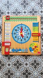 Houten Kalenderklok Goula voor kinderen, Ophalen