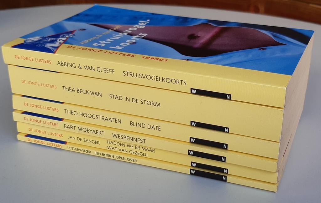 Serie van 6 boeken De Jonge Lijsters uit 1999, Ophalen of Verzenden