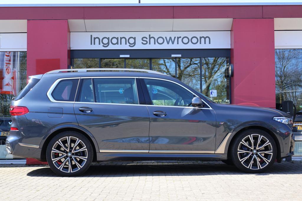 BMW X7 M50d 6persoons. | Panoramadak | M-Sport | HUD | DA Pl, Auto's, BMW, Automaat, Gebruikt, 2993 cc, Vierwielaandrijving
