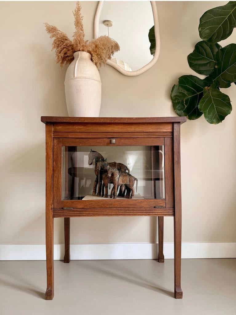 Vintage theekastje, Antiek en Kunst, Antiek | Meubels | Kasten, Ophalen