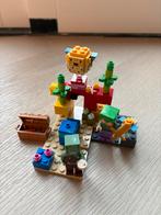 Lego Minecraft 21164 - Het Koraalrif, Ophalen of Verzenden, Zo goed als nieuw, Complete set, Lego