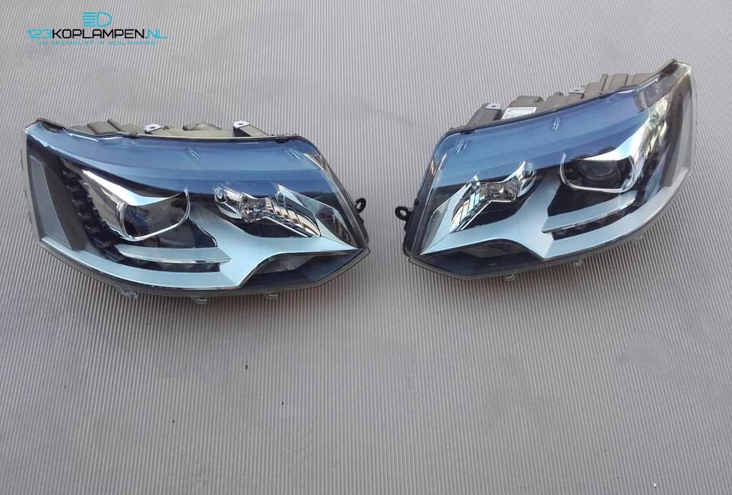 Volkswagen Transporter T5 facelift Xenon LED koplampen kopla