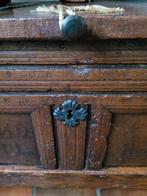 Antieke Eikenhouten Scheepskist met Handgesmeden Details, Antiek en Kunst, Antiek | Meubels | Kasten, Ophalen