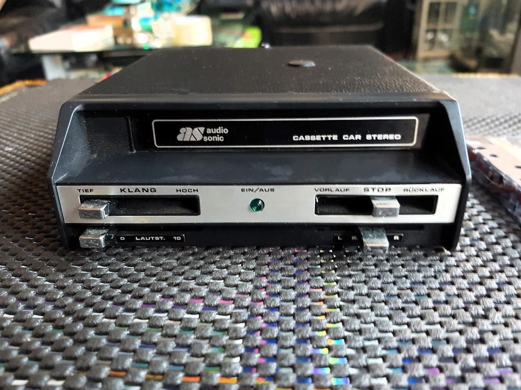 vintage klassieke Audio Sonic auto Radio, Auto diversen, Autoradio's, Ophalen of Verzenden, Gebruikt