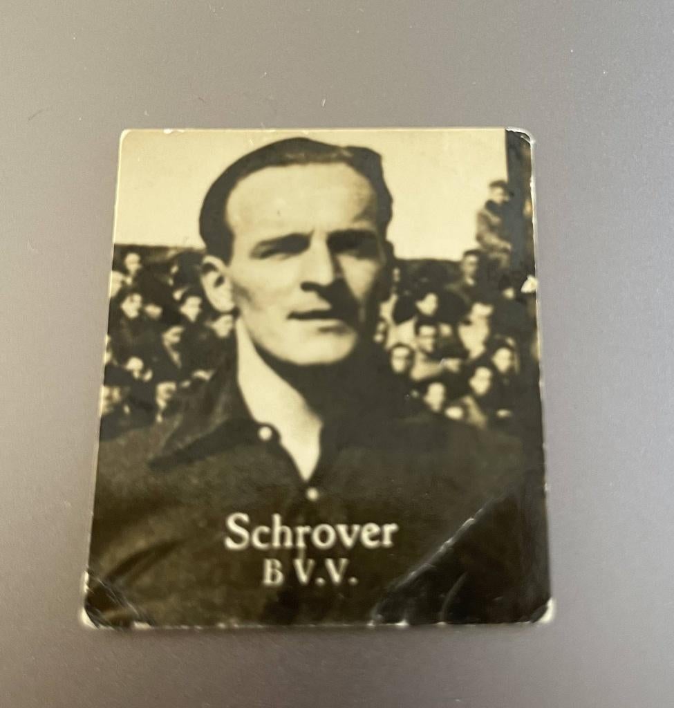 Voetbal verzamel plaatje Schrover BVV, Ophalen of Verzenden, Gebruikt, Overige binnenlandse clubs, Poster, Plaatje of Sticker