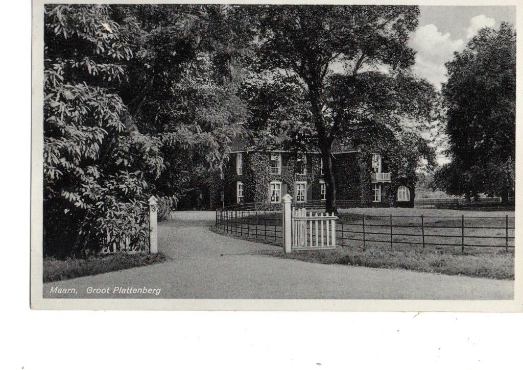 Maarn. Groot Plattenberg. (1939), Verzenden, 1920 tot 1940, Gelopen, Utrecht