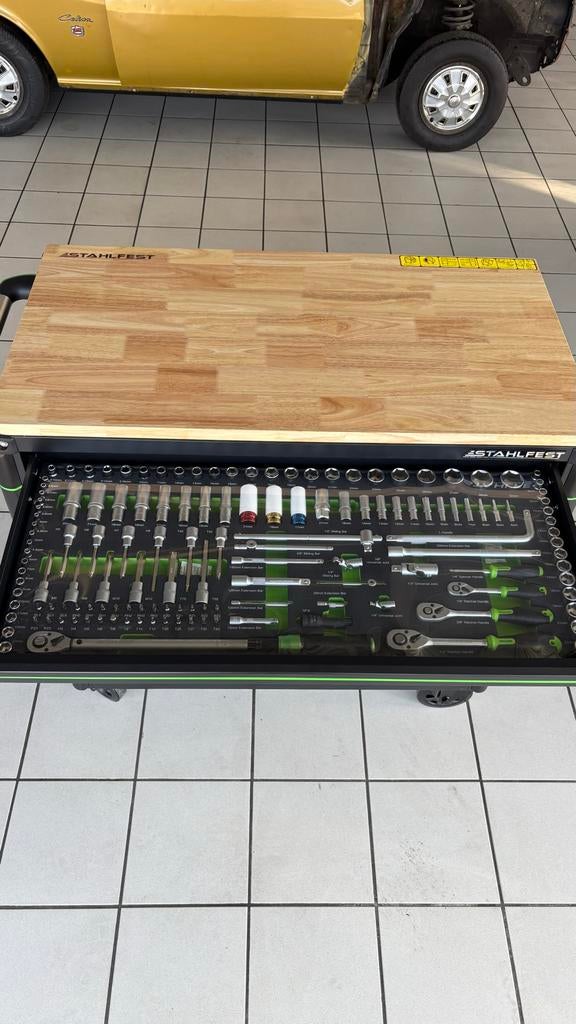 Stahlfest SF325 Gereedschapswagen - 13 Lades - Gevuld, Ophalen, Gevuld, Nieuw