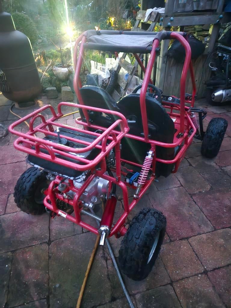 Kinder cross buggy 72cc handschakel, Ophalen, 72 cc