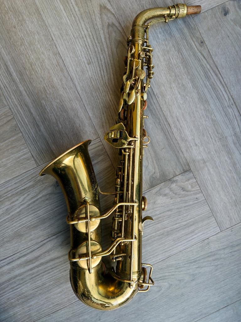 Conn 6M Ladyface Altsaxofoon, Muziek en Instrumenten, Blaasinstrumenten | Saxofoons, Ophalen, Gebruikt, Alt, Met koffer