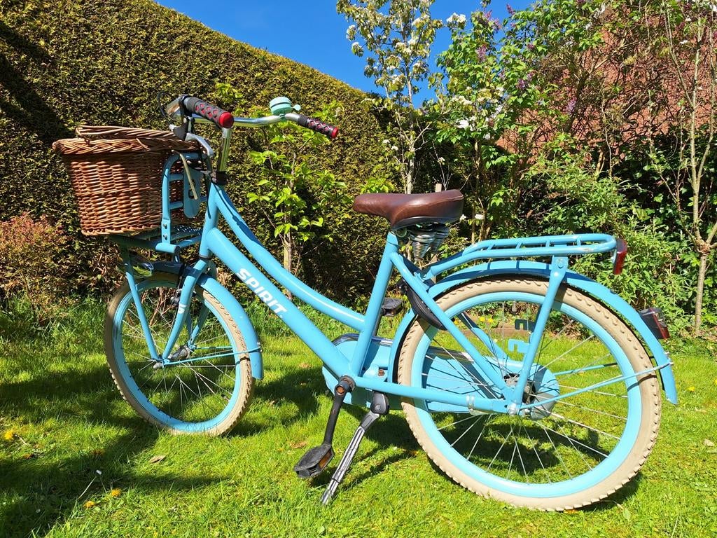 Leuke Spirit kinderfiets 20 inch met mandje!, Fietsen en Brommers, Fietsen | Meisjes, Ophalen, Terugtraprem, Gebruikt, Spirit