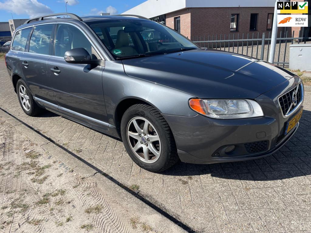 Volvo V70 2.0d Leer,Garantie, Auto's, Volvo, Euro 5, 136 pk, Gebruikt, 4 cilinders