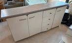 Wit dressoir met lades en deuren, Huis en Inrichting, Ophalen, Overige materialen, Gebruikt, 150 tot 200 cm
