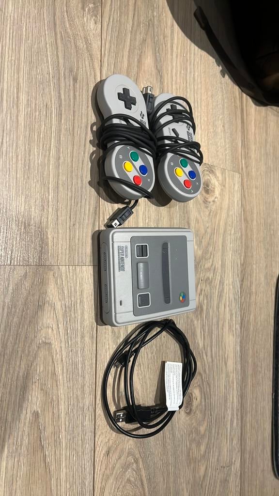 Nintendo classic mini (super nintendo), Spelcomputers en Games, Spelcomputers | Nintendo Super NES, Ophalen of Verzenden, Zo goed als nieuw