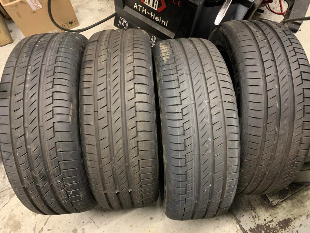 4x Continental PremiumContact 6  215/55R18 95H banden NIEUW, Auto-onderdelen, Banden en Velgen, 18 inch, 215 mm, Ophalen of Verzenden