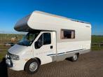 Dethleffs A5881 - 2003, Caravans en Kamperen, Campers, Alkoof, Fiat, Treinzit, Luifel