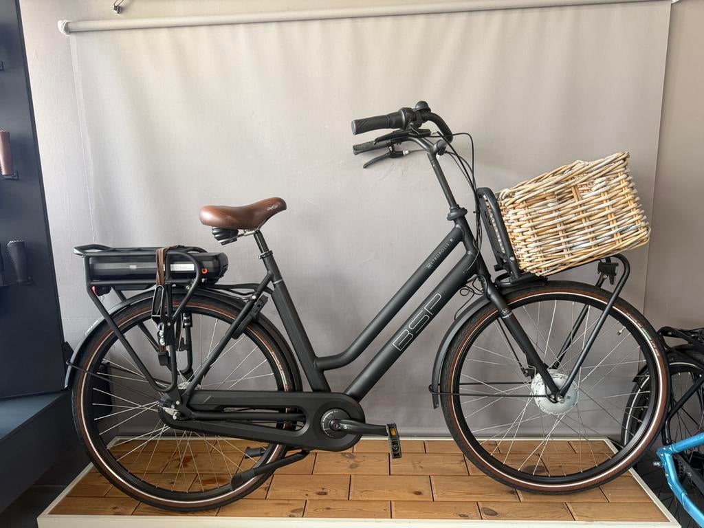 Elektrische Transporter fiets BSP Metropolis 750wh, Overige merken, Versnellingen, Zo goed als nieuw, 56 cm of meer