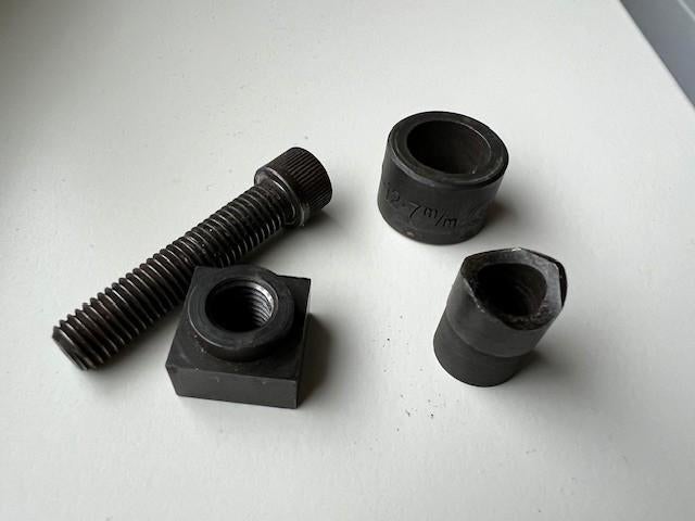 Q-Max SheetMetalPunches, 1.2 inch (gatensnijder), Antiek en Kunst, Antiek | Gereedschap en Instrumenten, Ophalen of Verzenden
