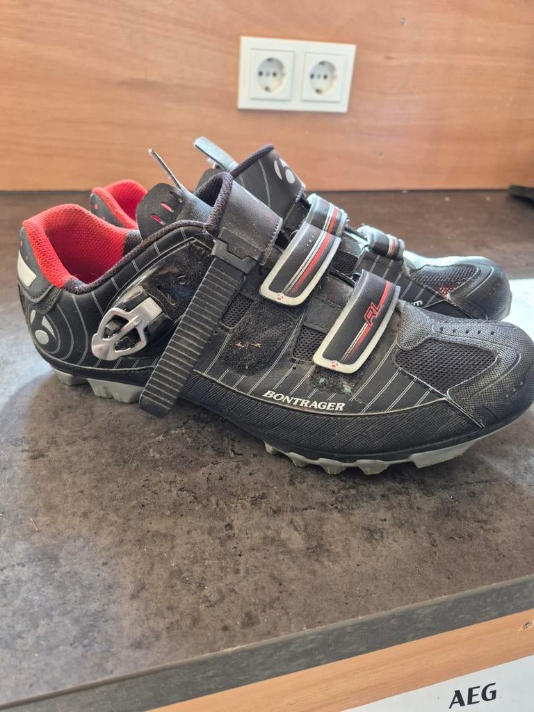 Bontrager MTB schoenen maat 44 met SPD, Fietsen en Brommers, Ophalen of Verzenden, Gebruikt, Heren, Schoenen