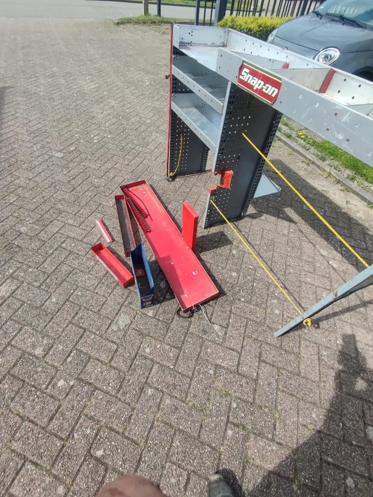 Opberg rek busje, Ophalen, Gebruikt