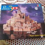 3D puzzel Mont Saint Michel, Hobby en Vrije tijd, Denksport en Puzzels, Ophalen of Verzenden, Minder dan 500 stukjes, Zo goed als nieuw